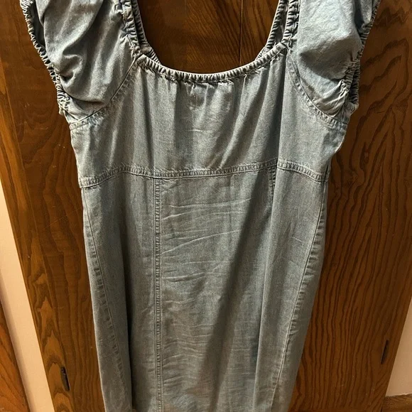 MADEWELL | Denim Margie Mini Dress in Bevy Wash - Picture 10 of 11